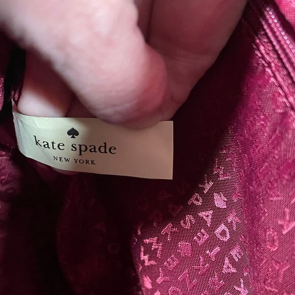 Kate Spade Kay Street Small Felix Satchel Handbag Pebbled Leather Crossbody - Picture 10 of 15